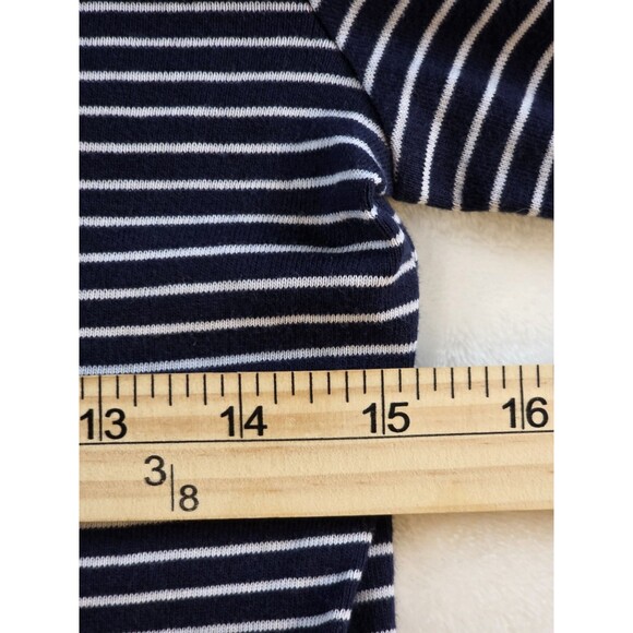 Ralph Lauren Women's Small Blue And White Blouse - Picture 7 of 9